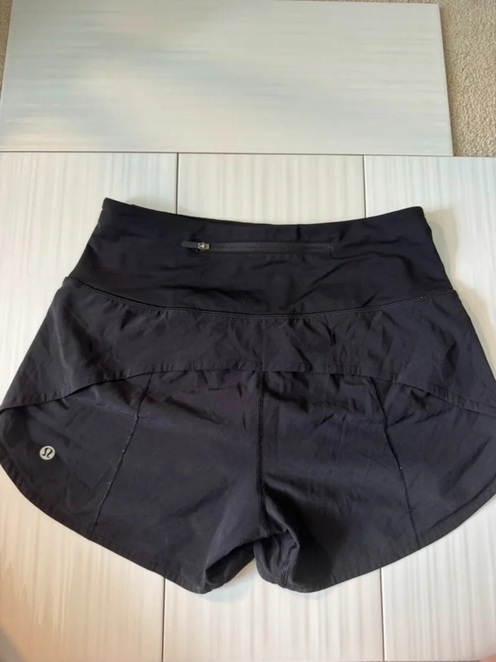 lululemon athletica Black Running Short